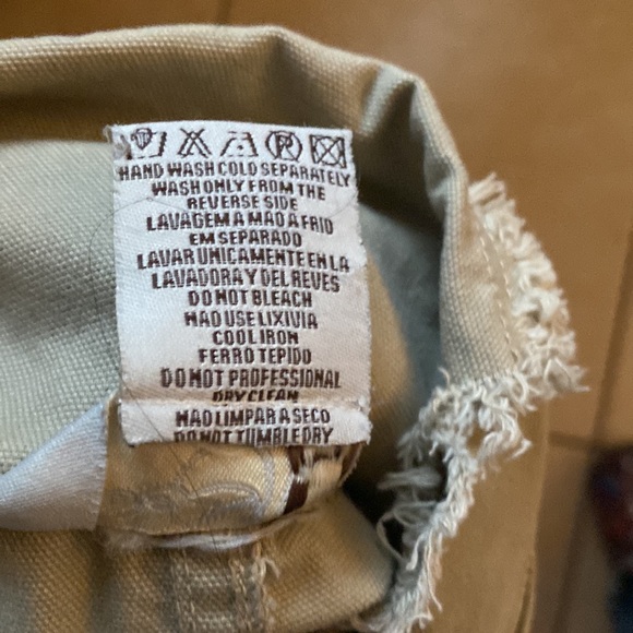 Kaki jacket very unique says Large more of a Medium size - Picture 7 of 7